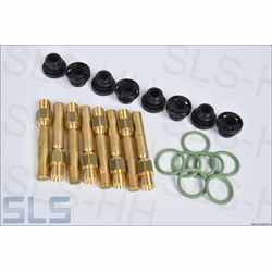Set 8 pcs injectors "KE" (SLS 707104) w.rubber rings