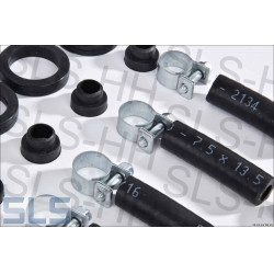 Set: D-Jet injector mounting V8 early: rubber rings...