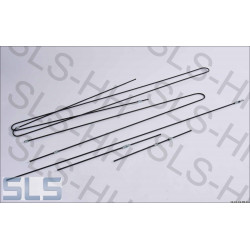 Set brake lines SL-LHD,no-ABS, from ca76