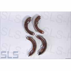Set early brake shoes 65mm 4pce (exchange)