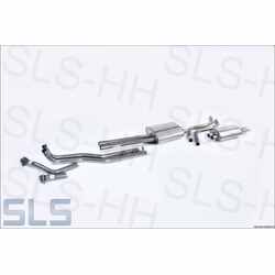 Set Stainless st. exhaust R113 late