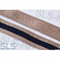 Set strap belts f.softtop, beige, R113 & W107