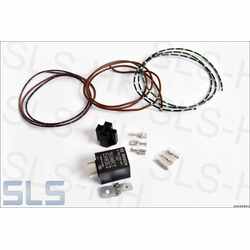 Set with flasher, replacement of round pole sensors