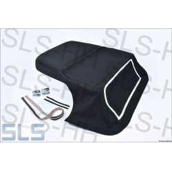 Softtop hood W113 black/creme premium