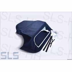 Softtop hood W113 blue/blac/ colour / premium