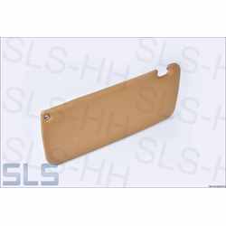 sunvisor SL, without brackets, LH, light brown, without mirror