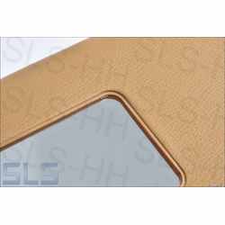 sunvisor SL, without brackets, RH, light brown, with mirror