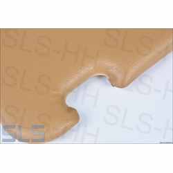 sunvisor SL, without brackets, RH, light brown, with mirror