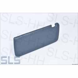sunvisor SL, without brackets,RH blue, with mirror