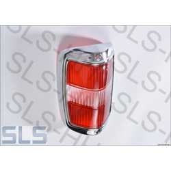 Taillight cap, early red/red