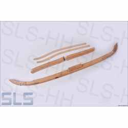 wooden parts for softtop W111 convertible