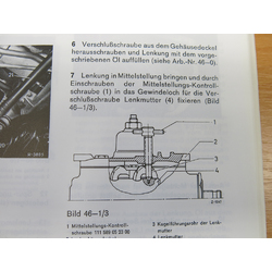 Zentrierschraube Servo-Mittelstellung W113/111/108